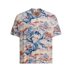 Sun Surf Scenery Of Japan Shirt Tag Size XL Men